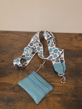 Strap Crossbody Card Wallet